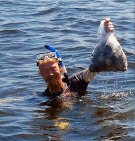 Steinhatchee scalloping and fishing