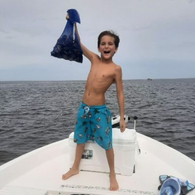 Scalloping at steinhatchee